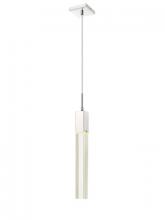 Avenue Lighting HF1901-1-GL-CH-C - The Original Glacier Collection 12"  Pendant in Polished Chrome with Clear Crystal