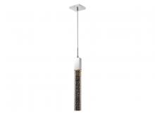 Avenue Lighting HF1901-1-GL-CH - The Original Glacier Collection 12"  Pendant in Polished Chrome  with Bubble Crystal
