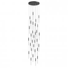 Avenue Lighting HF2031-BOA-BK - Main Street  31 Light Multi Pendant in Black with Studded Glass