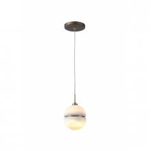 Avenue Lighting HF2900-AB - Sedona 1 Light Round Pendant In Alabaster