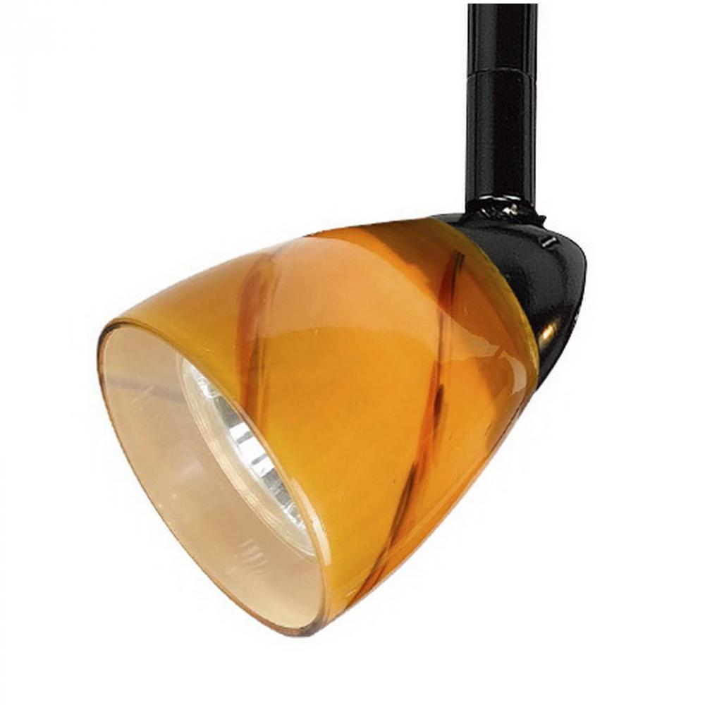 4.87" Tall Serpentine Track Head with Shade