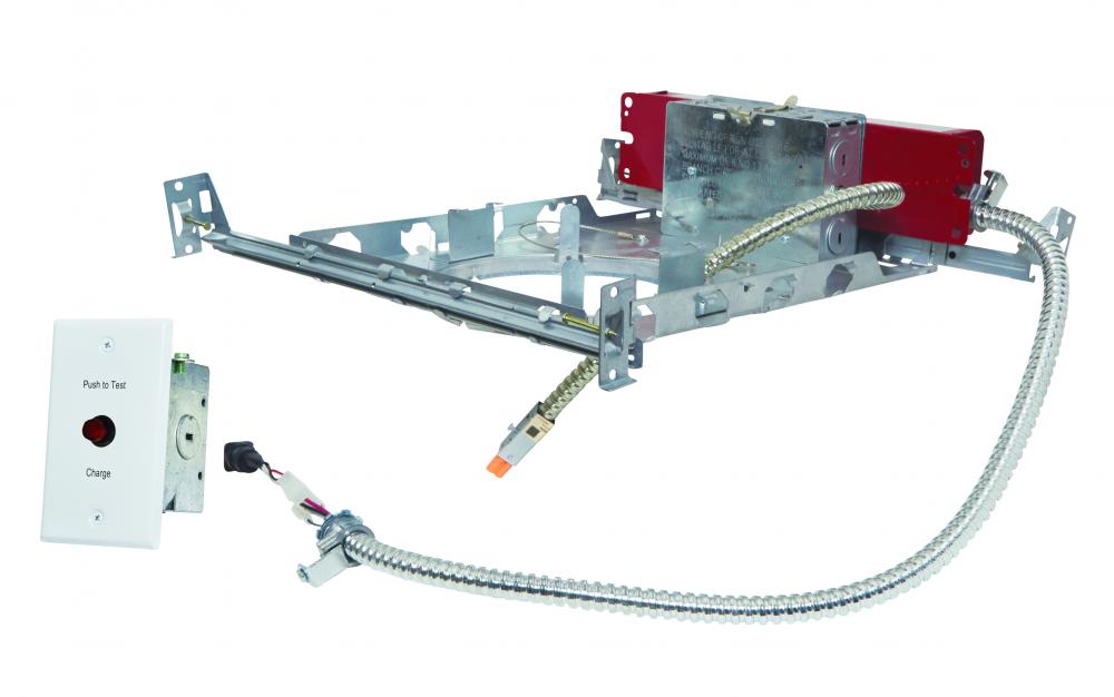 6" LED HSNG W/PLSTR FRM 2000LMN 120/277V