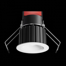 Elco Lighting E1L02WFSDBB - 1" Round Recessed Oak Downlight