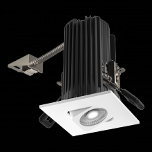 Elco Lighting E2L19F40W - 2" Square Adjustable Teak LED Light Engine
