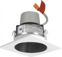 Elco Lighting E424R08SDW - 4" SQR BFFL W/DRVR 850LM SSD WHT