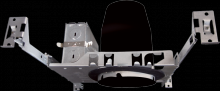 Elco Lighting EL39A - 3" LINE VOLTAGE HSNG W/GU 10 SOCKET