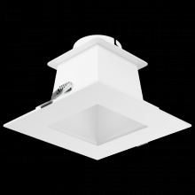 Elco Lighting ELB440BB - Birch 4" Square Reflector Trim