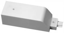 Elco Lighting EP2025W - Mini-Track Live End Track Accessory