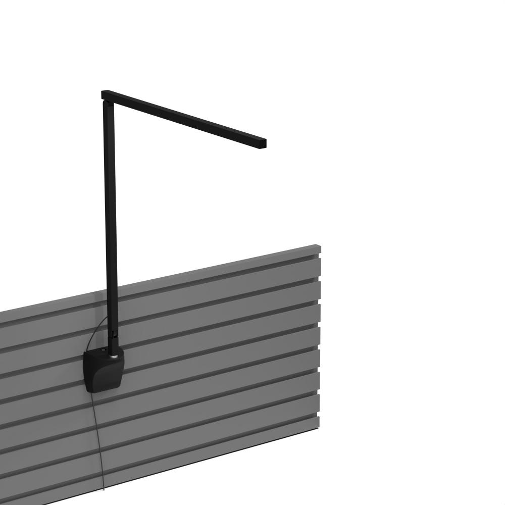 Z-Bar Solo Desk Lamp Gen 4 (Daylight White Light; Matte Black) with Slatwall Mount
