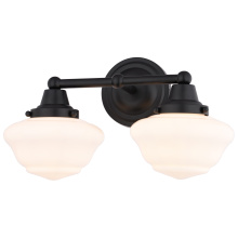 Vaxcel International W0559 - Eastgate 15-in. W 2 Light Vanity Matte Black
