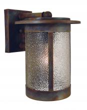 Arroyo Craftsman SAB-7DD-BK - 7" Santorini Wallmount