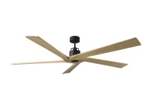 Visual Comfort & Co. Fan Collection 5ASPR70MBKNH - Aspen 70 - Midnight Black w Natural Honey Blades