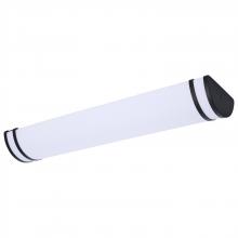 Nuvo 62/1971 - Glamour; LED 25 Inch Vanity; Black Finish; 27K/3K/35K/4K/5K CCT Selectable