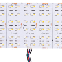 Diode Led DI-24V-PS-RGBTW-120-2009 - PURALIGHT FLEX Sheet, 24V, RGB+Tunable White, 3000K-6500K, 20x9 inch, 120 Degree Beam Angle