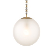 Uttermost 21643 - Uttermost Ripple 1 Light Frost Glass Pendant