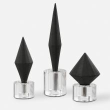 Uttermost 17916 - Uttermost Alize Black Sculptures Set/3