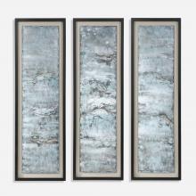 Uttermost 35374 - Uttermost Ocean Swell Painted Metal Art Set/3 3 Cartons