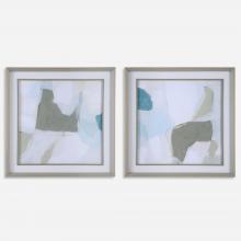 Uttermost 32268 - Uttermost Mist Shapes Framed Prints Set/2