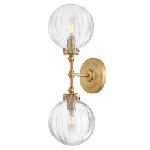 Hinkley 57412LCB - Medium Two Light Sconce