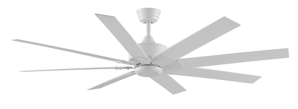 Levon Custom Indoor/Outdoor Ceiling Fan DC Motor- Matte White