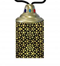 Meyda White 210715 - 5" Wide Tortola Lantern