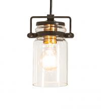 Meyda White 247649 - 5" Wide Shiloh Mini Pendant