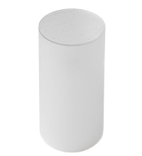Meyda White 277120 - 3" Wide X 6" High Cilindro Clear Frosted Shade