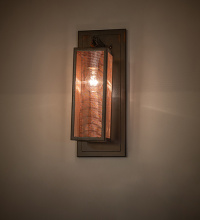 Meyda White 282601 - 7" Wide Cassidy Wall Sconce