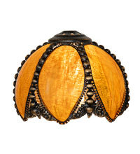 Meyda White 283868 - 7" Wide Petal Bud Shade