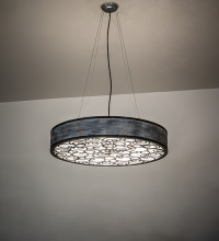 Meyda White 283991 - 30" Wide Cilindro Spiral Pendant