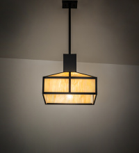 Meyda White 284723 - 16" Square Mission Prime Pendant