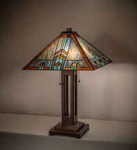 Meyda White 285572 - 24" High Prairie Wheat Harvest Table Lamp