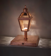 Meyda White 288074 - 18" Square Corrina Pier Mount