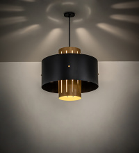 Meyda White 289472 - 24" Wide Cilindro Pendant