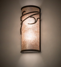 Meyda White 290141 - 9" Wide Branches Left Wall Sconce