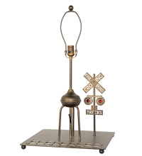 Meyda White 98701 - 17" High Train Table Base