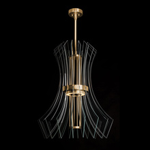 Fine Art Handcrafted Lighting 916840-2ST - Newton 27.5"W Round Pendant